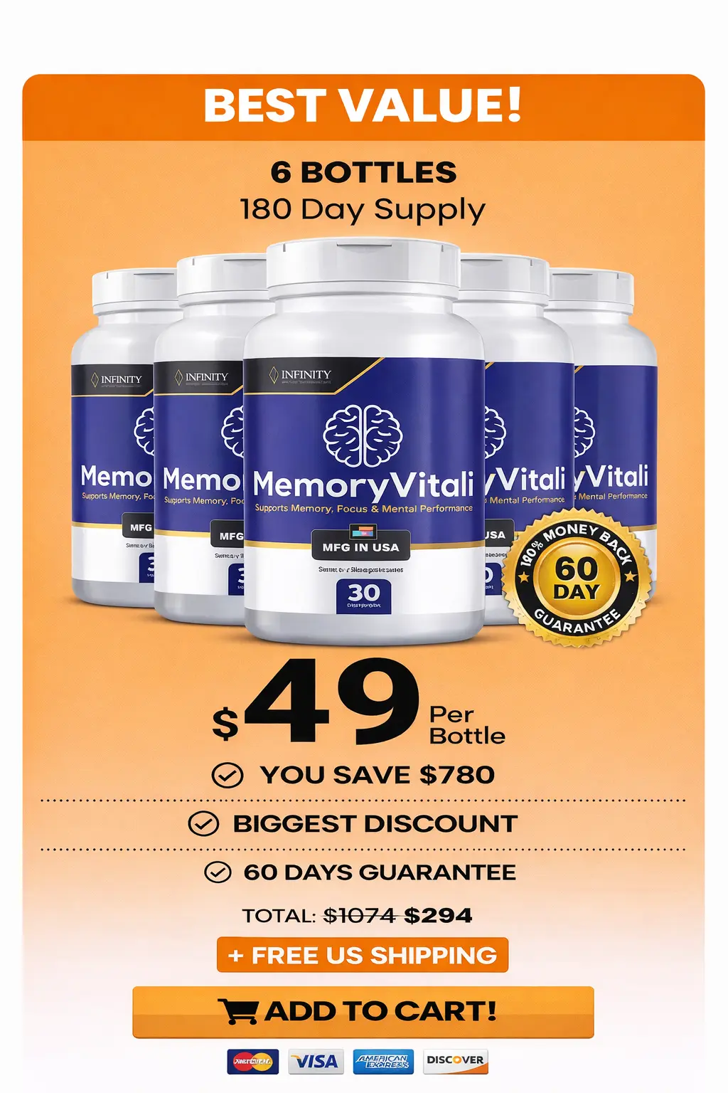 MemoryVitali 6 Bottle Price